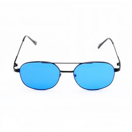 RUDY Double bridge frame with Blue tinted lens