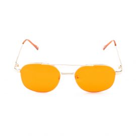 RUDY Double bridge frame with Pink tinted lens