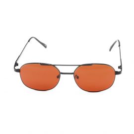 RUDY Double bridge frame with Brown tinted lens